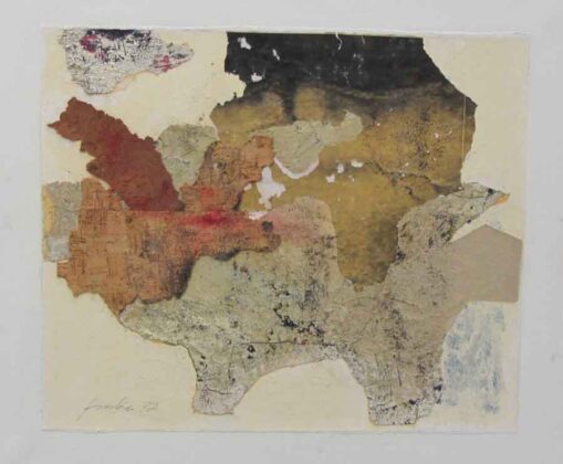 02 Prigioniero di un sogno 1972 T. mista su tela cm. 70x80