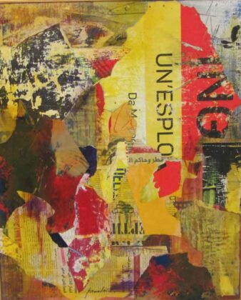 Attualit&agrave; 2006 T. mista su tavola cm. 61x50