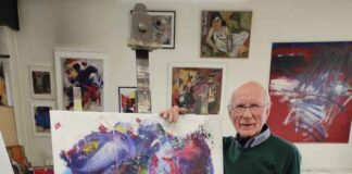 10 Graziano Pastori nel suo studio febbraio 2021