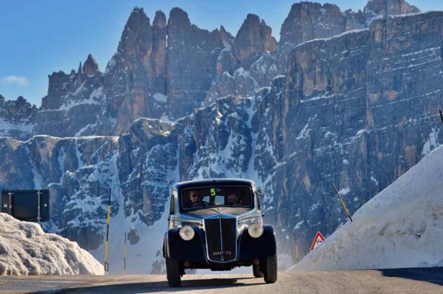 Can&egrave; Gallini su Lancia Aprilia del 1938 Ph. Roberto Deias