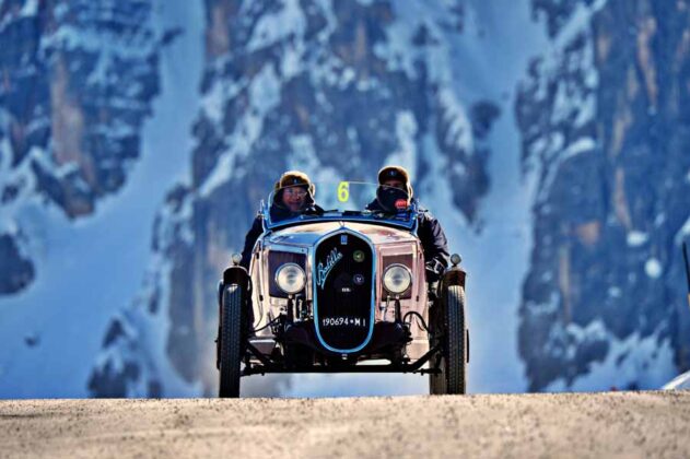 Piona Battagliola su Fiat 508 S del 1935 Ph. Roberto Deias