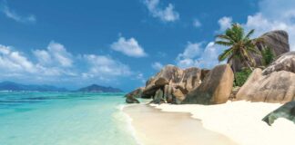SEYCHELLES Plage Anse Source dArgent