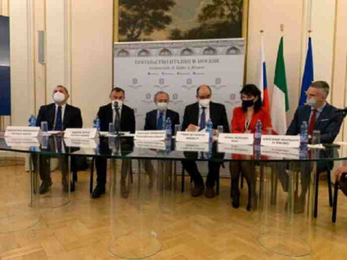 Delegazione regione Marche in Russia