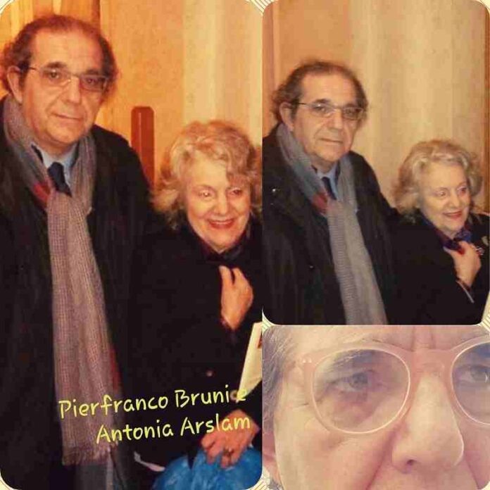 Pierfrancesco Bruni e Antonia Arslam