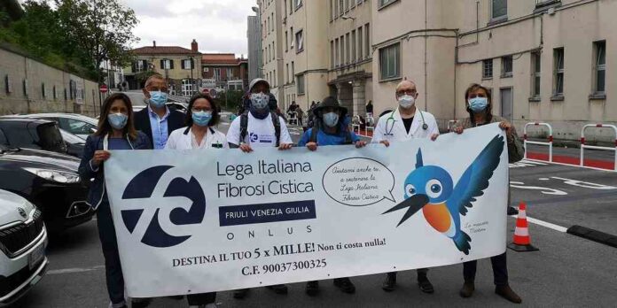 A piedi da Trieste a Genova per la sensibilizzazione sulla fibrosi cistica