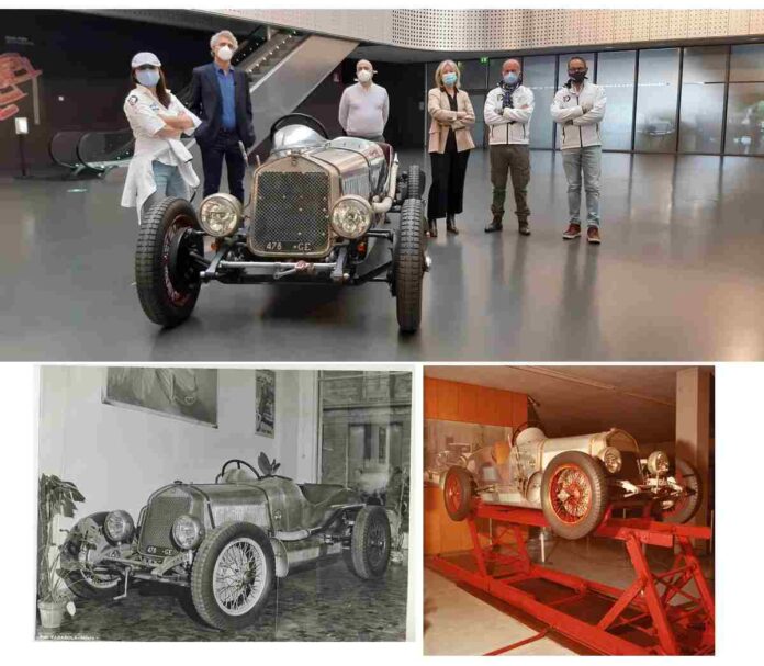 Mauto alla 1000Miglia con la OM 469 Sport