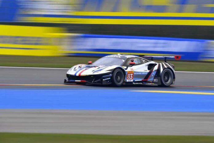 Rovera Ferrari 488 action Spa 2021