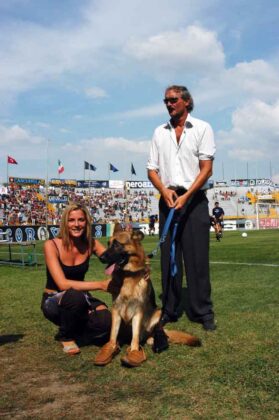Carla Ricciotelli con Maurizio Mian e Gunther