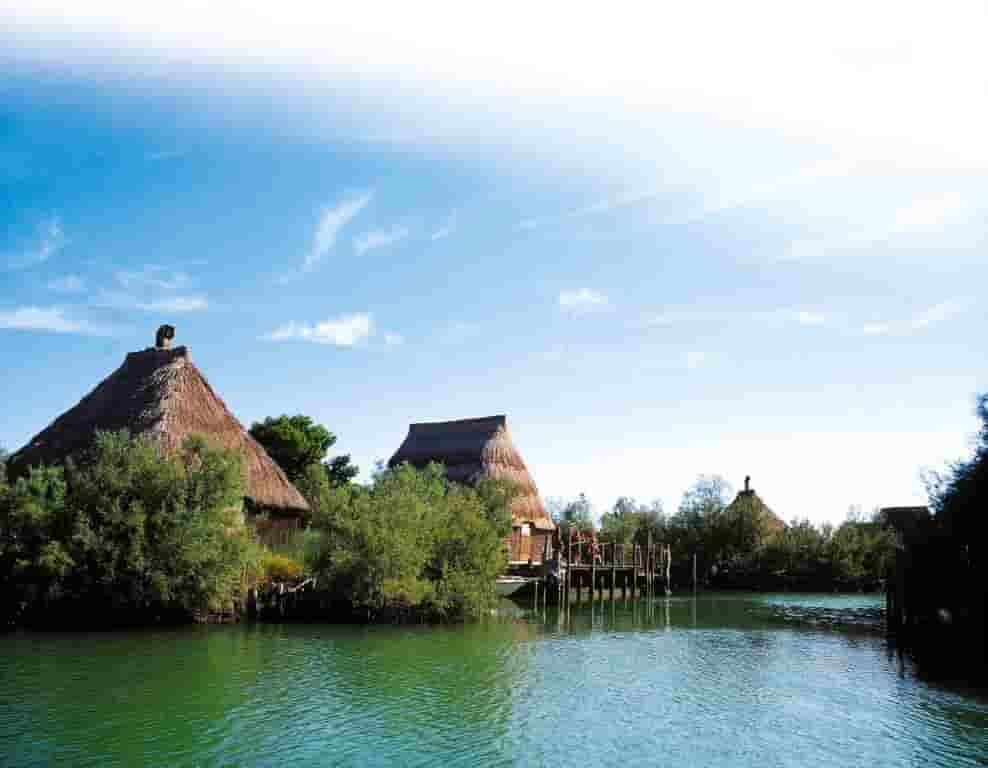 Casoni della laguna di Marano (1).Ph. Archivio PromoturismoFVG