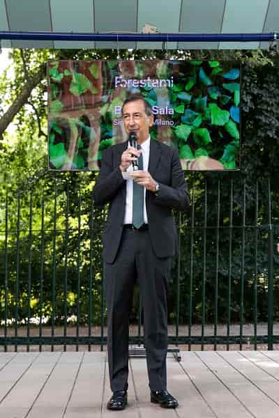 Giuseppe Sala Forestami Conf. stampa 14 luglio © Triennale Milano foto Gianluca Di Ioia LD