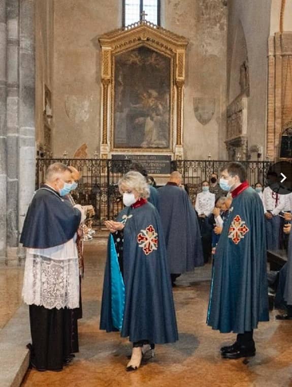 Un momento della celebrazione