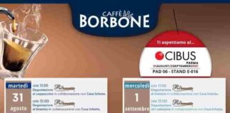 Calendario appuntamenti Cibus Caffè Borbone