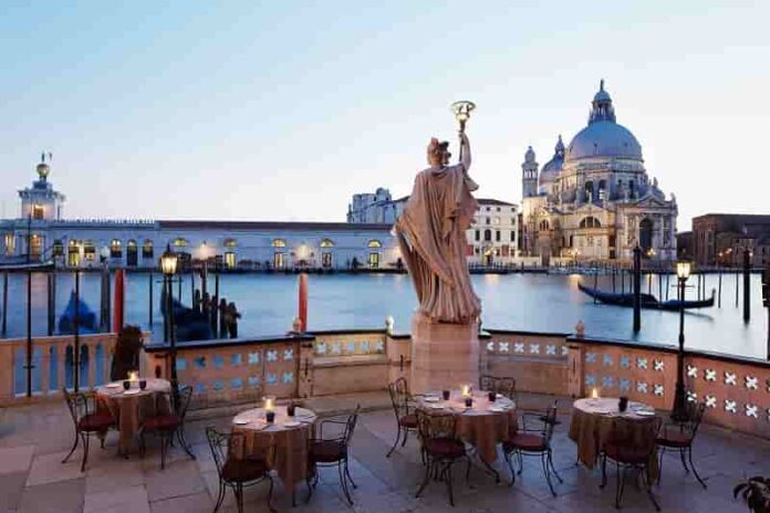 Hotel Bauer Palazzo Bar Canal Terrace