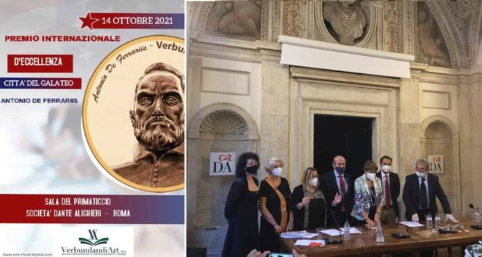 Premio eccellenza città del Galateo 2021