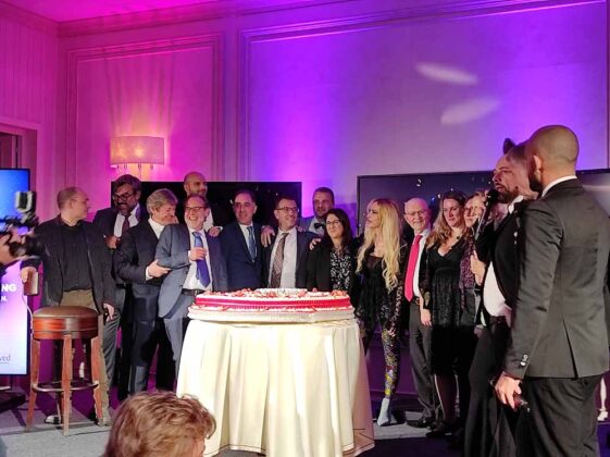 78 Brain Storming Federica Neri festeggia il compleanno con clienti e altri ospiti