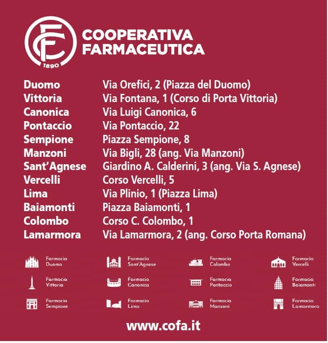 Cooperativa Farmaceutica Milano dal 1890 b