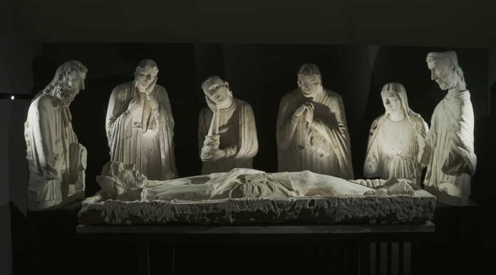 Compianto sul Cristo morto. Il ritorno del capolavoro del Maestro di Sant’Anastasia a Caprino veronese Compianto sul Cristo morto. Il ritorno del capolavoro del Maestro di Sant’Anastasia a Caprino veronese 1