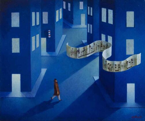 Franco Fortunato Miricordo olio su tela cm 50x60