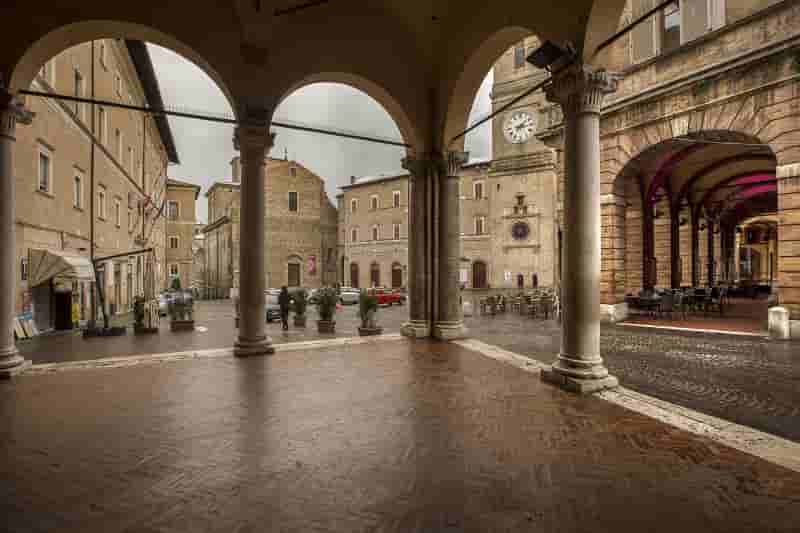 Macerata Vista Piazza Foto Zanconi