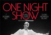 Il 7 dicembre a Milano “One Night Show With Achille Lauro” One Night Show With Achille Lauro
