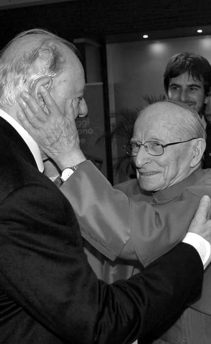 Paolo Gambi, Dario Fo e il Cardinal Tonini
