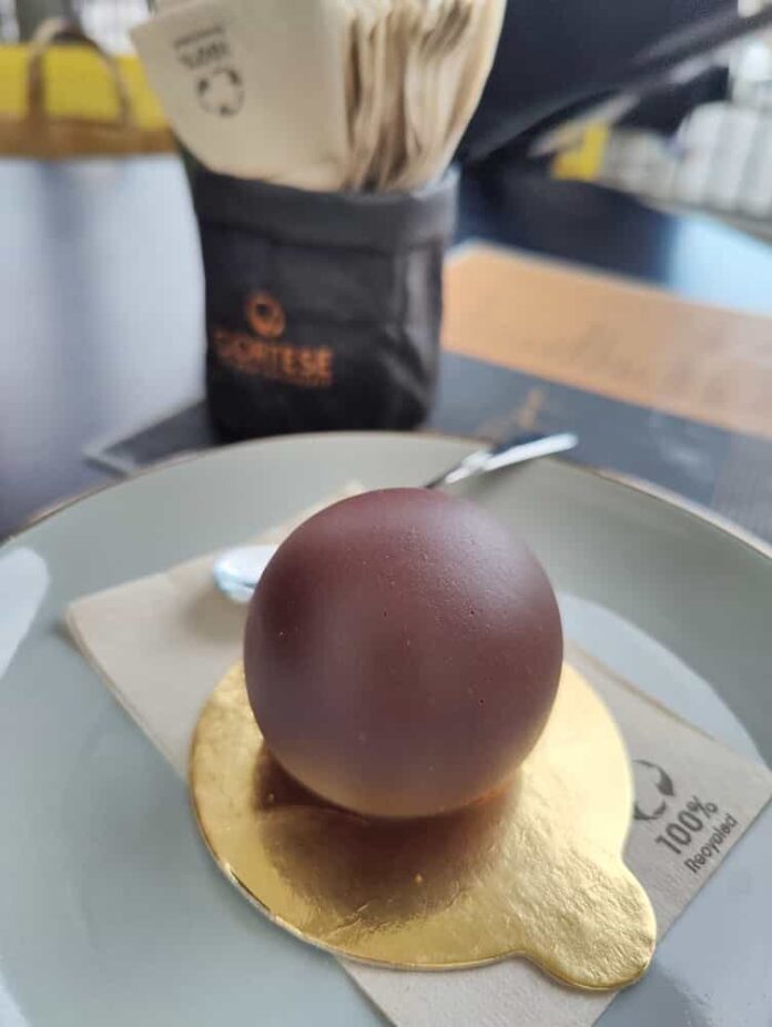 Sacher torte crudista by Vito Cortese