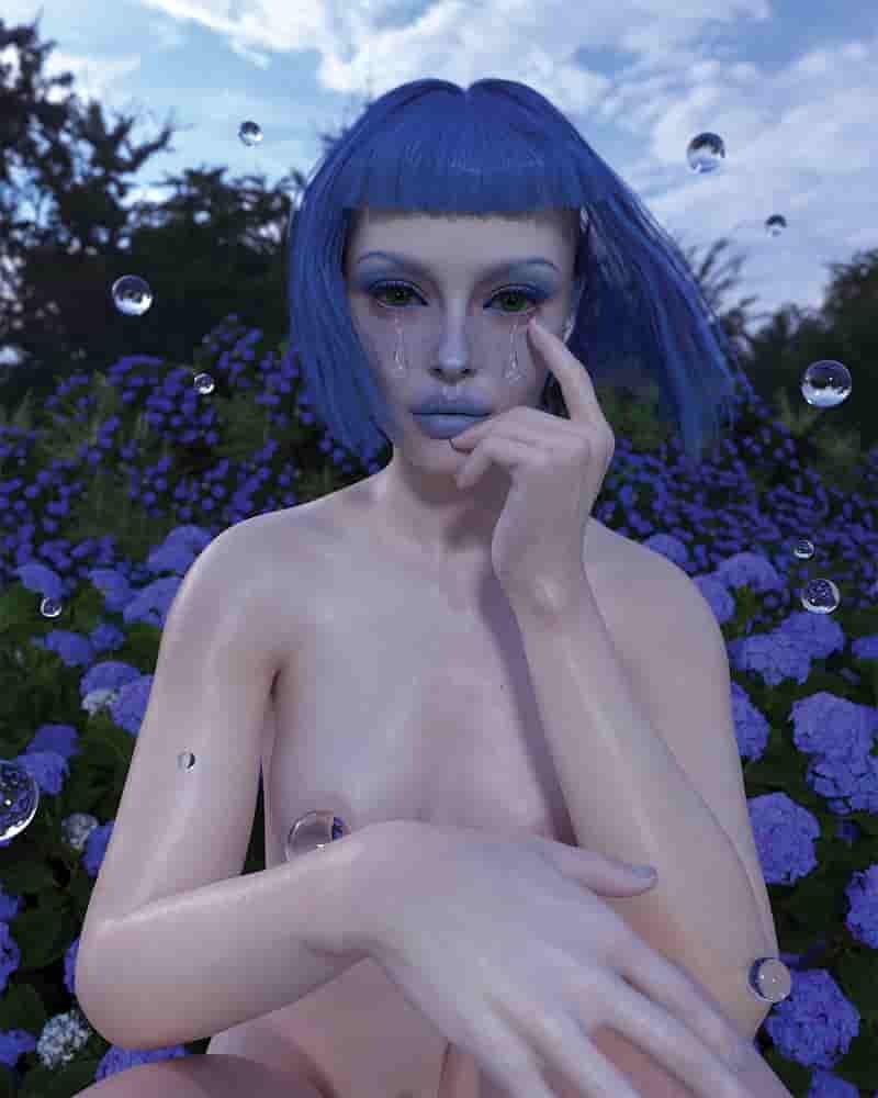 CRY BLUE BABY by Hardmetacore
