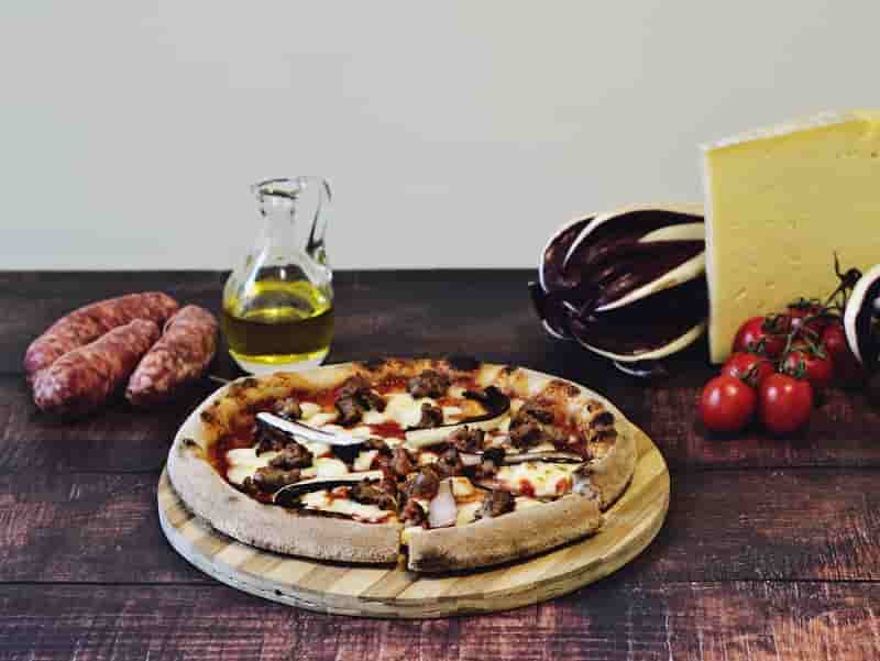 La pizza veneta dellai Molino Cosma