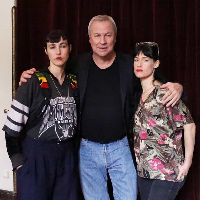 BOB WILSON et COCOROSIE ph credits Lucie Jansch