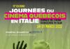 19°Journées du cinéma québécois en Italie