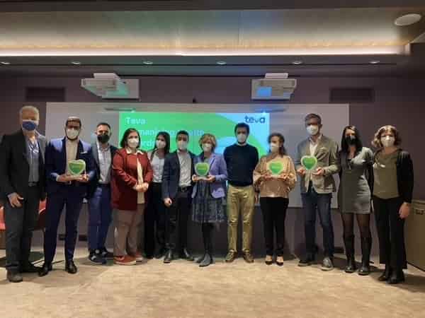 Cerimonia di premiazione Humanizing Health Awards 2021 Teva Italia