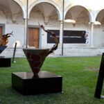 13 Sandro Gorra PIRA e CONO PARDALIS Chiostro Sant Agostino Pietrasanta