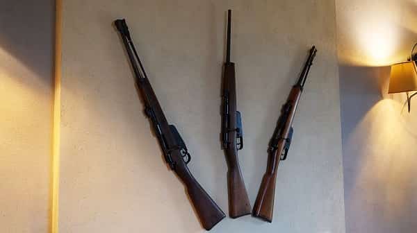 3 fucili