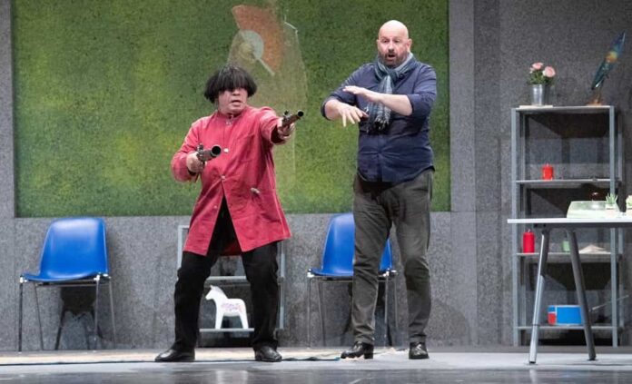 Due giorni a settimana, con Marco Marzocca, Stefano Sarcinelli, Leonardo Fiaschi