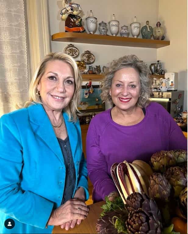 Evelina Flachi e Carolyn Smith