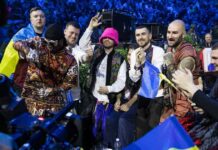 La band ucraina Kalush vince l’Eurovision Song Contest 2022 con il brano “Stefania (Kalush Orchestra)” Ukraine at the Grand Final ph EBU, Corinne Cumming