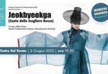 Milano. Teatro dal Verme . Jeokbyeokga, recital di musica tradizionale coreana cover