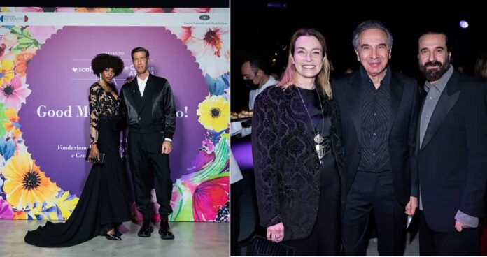 da sin Eddah Wanyoike e Mauro Carretta Stefania Rocca, Carla Sozzani, Ennio Capasa