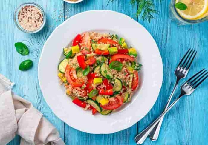 Quinoa con verdure Quinoa con verdure