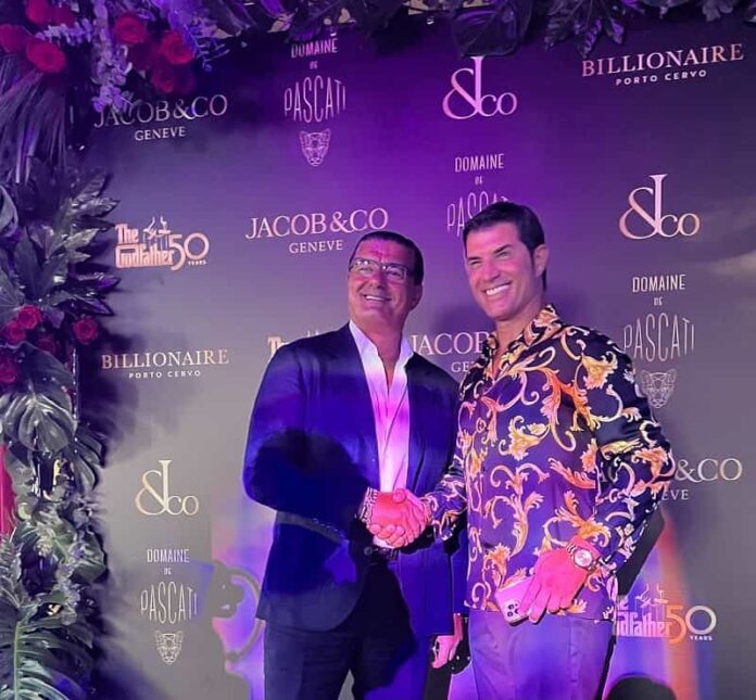 Jacob Arabo e Claudio Rotunno Jacob Arabo e Claudio Rotunno