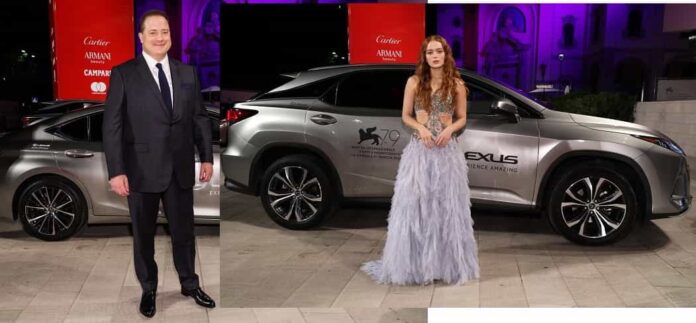 Lexus Venezia 2022 Brendan Fraser e Sadie Sink