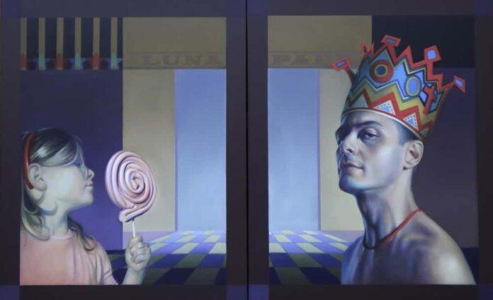 Luna Park dittico cm. 100x 160 2011