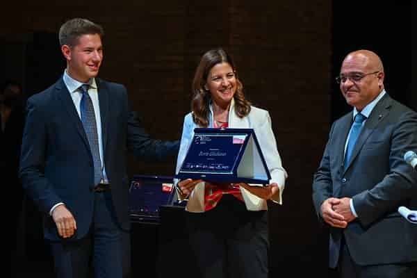 PremioGiorgioAmbrosoli Stefano Mattachini Emanuela Giuliano Giuseppe Antoci per BORIS GIULIANO