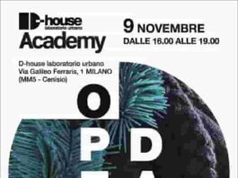 Locandina evento Academy openday 9 novembre