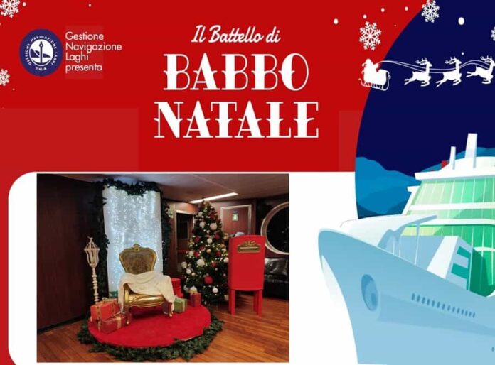 Como Battello di Babbo Natale