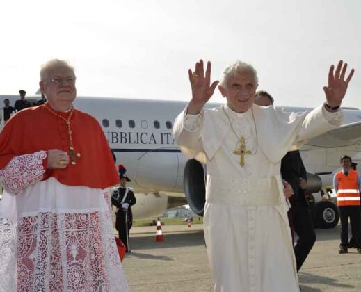 Il Santo Padre &egrave; atterrato a Linate