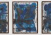 Sanlorenzo a Miami Art Basel 2022 Sanlorenzo Tony Lewis Deep Sky Dark Bright Black & trittico