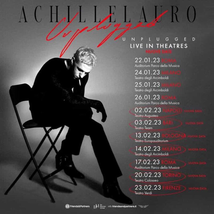 UNPLUGGED TOUR Achille Lauro 2023