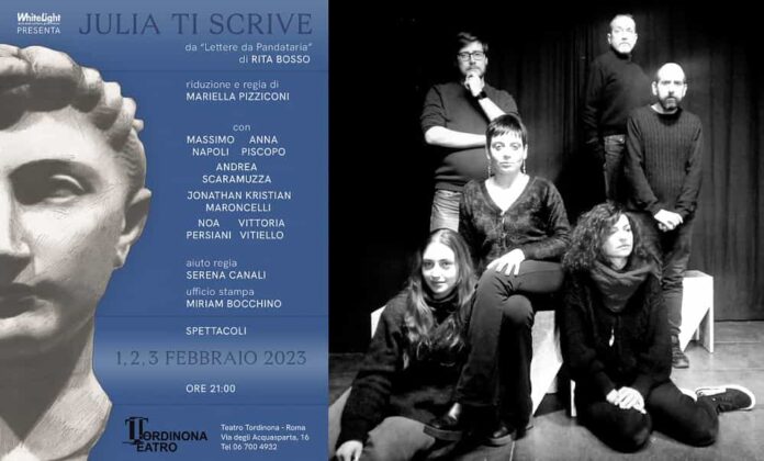 Julia ti scrive Roma teatro Julia ti scrive Roma teatro