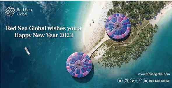 The Red Sea Global wishes Happy New Year 2023 The Red Sea Global wishes Happy New Year 2023